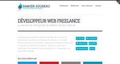 Desktop Screenshot of damien-goubeau-developpement.fr